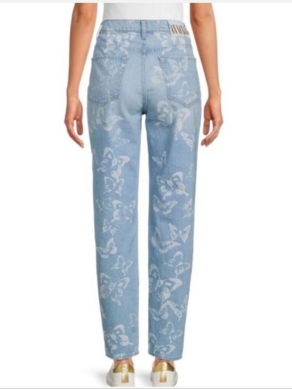 MOTHER Snacks High Waisted Twizzy Skimp Jeans Bread & Butterfly Size 26 - Picture 3 of 13